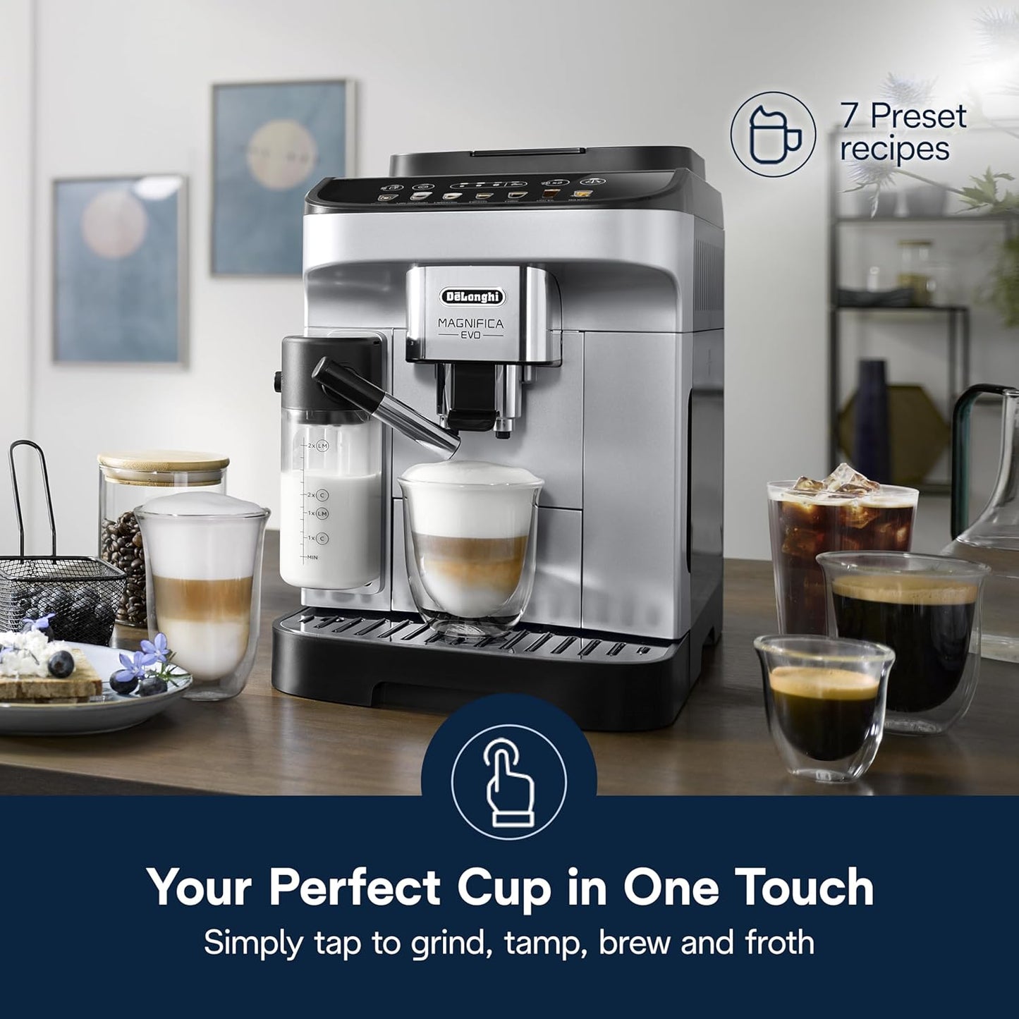 Magnifica Evo Fully Automatic Espresso Coffee Machine