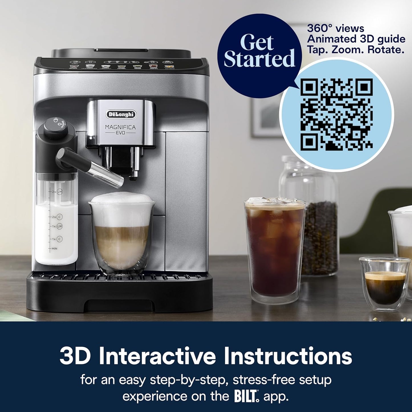 Magnifica Evo Fully Automatic Espresso Coffee Machine